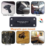 1X 17KG Magnetic Gun Holder Holster Magnet Pistol Rifle Concealed Car Home Safe Tool Under Table Bedside frame Load Hunting Safe